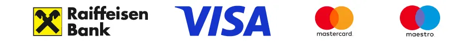 Raiffeisen Bank e-commerce: plata cu cardul Visa, Mastercard și Maestro