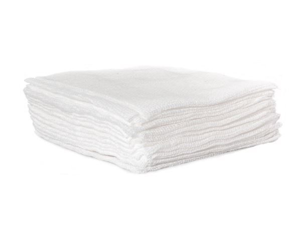 Comprese nesterile 5 × 5 cm, pliate în 8 straturi, 100 buc/pachet