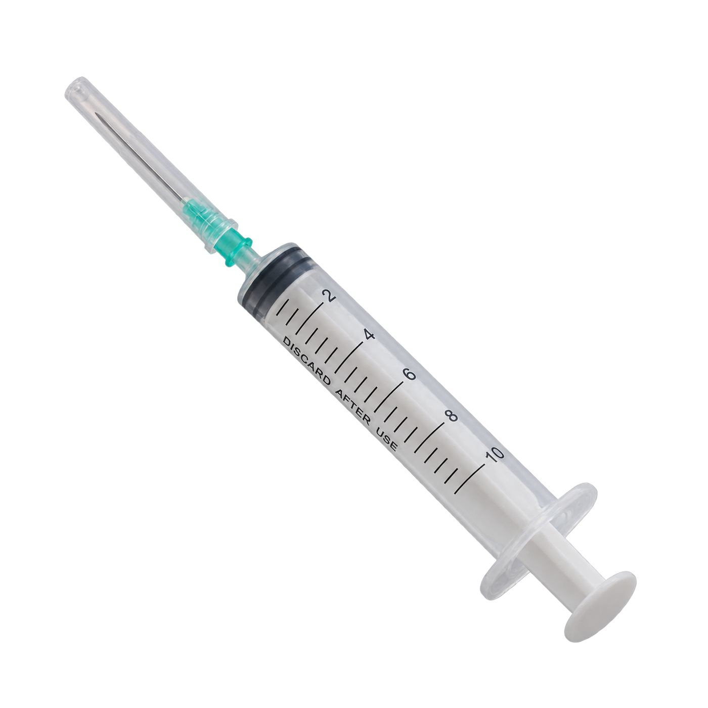 Luer Slip syringe with needle, 21G 1 1/2" - 10-ml
