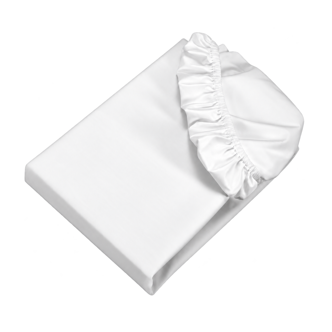 Husă impermeabilă cu elastic -90cm X 225cm-alba