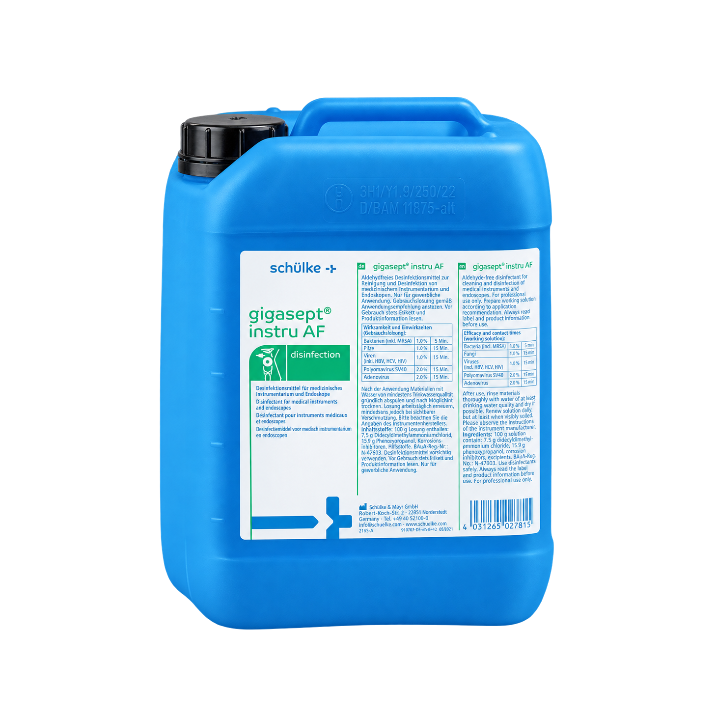 Dezinfectant insturmentar, Gigasept Instru AF, Canistra, 5L