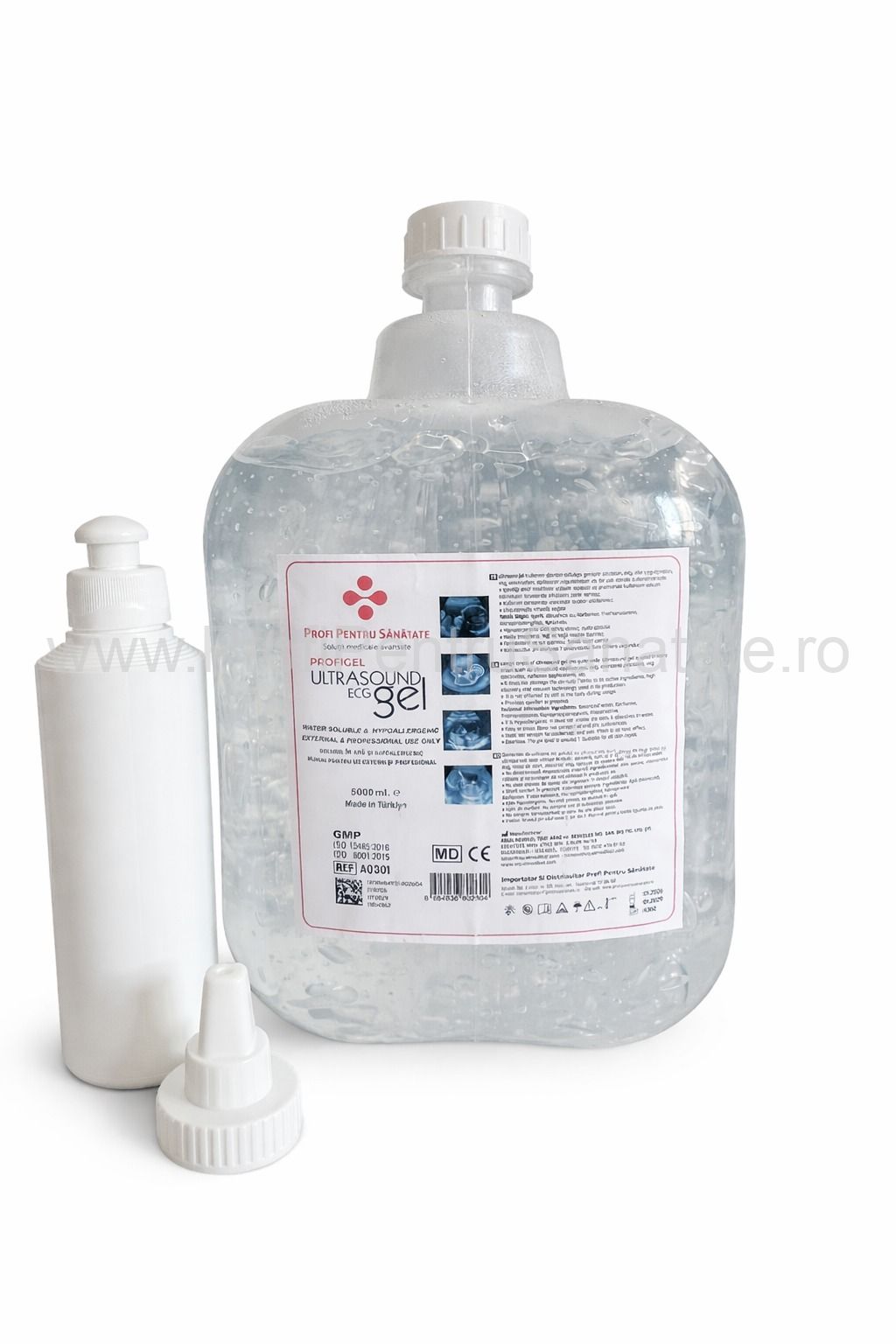 Ultrasound EKG/Ecograf Gel- 5L incolor