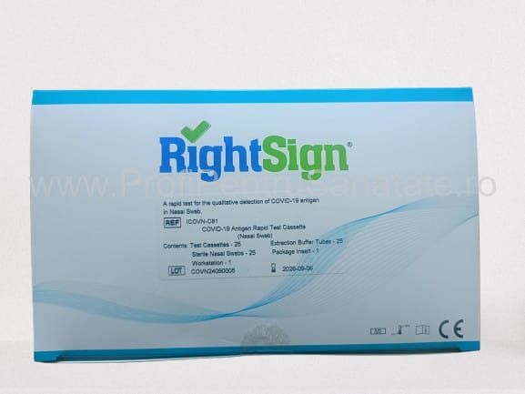 BIOTEST- Covid 19-Test rapid Antigen-(25teste/Kit)