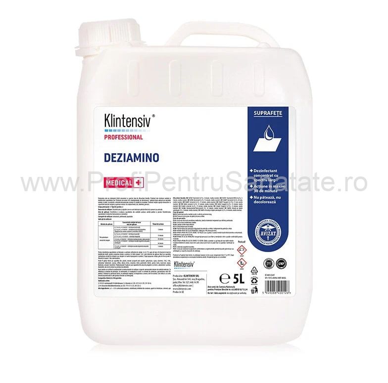 Detergent dezinfectant concentrat, Deziaminio, 5L
