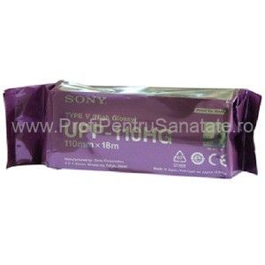 Hârtie Sony Up (110mm X 18m) - High Glossy - rolă