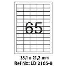 Etichete autoadezive A4 (38x21.2mm) 6500buc/top