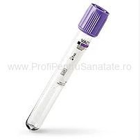 13040 - Eprubeta tip Vacutest Kima-hematologie K3-EDTA (Vol. 6 ml;13x100mm mm)