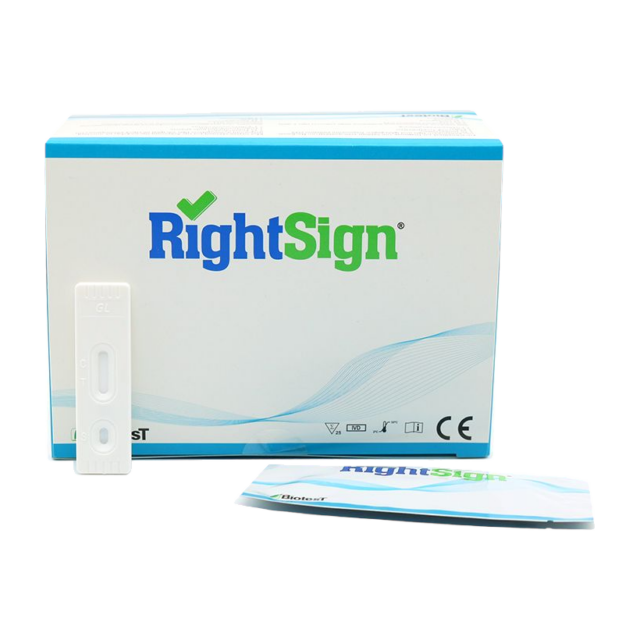 BIOTEST-Teste rapide Giardia Lamblia(25 teste/kit)