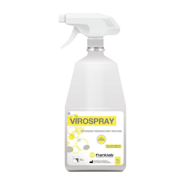 Detergent dezinfectant sporicid gata preparat, Virospray, 1L