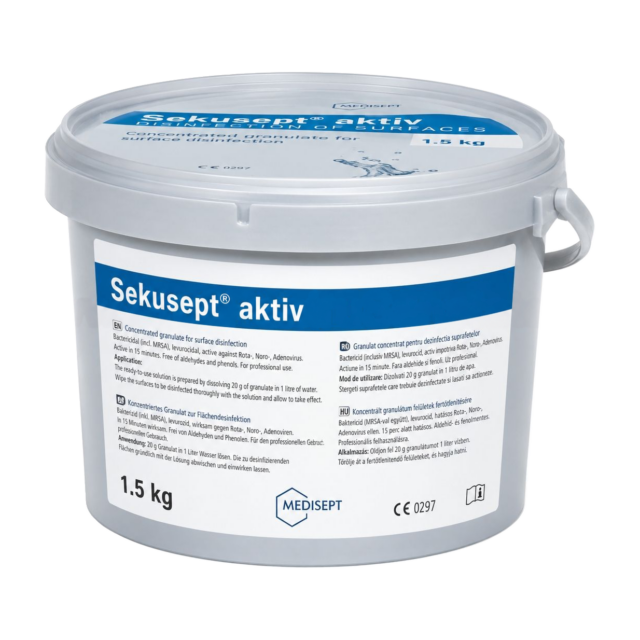 Dezinfectant de nivel inalt pentru instrumentar medical, Sekusept aktiv, 1.5Kg