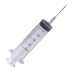 Seringa 50ml (21G 1 1/2") Luer SLIP