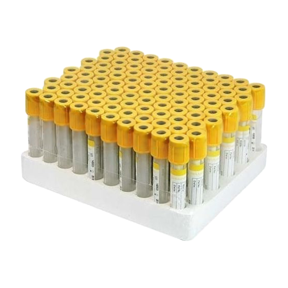 Tuburi recoltare Biochimie cu clot activator si gel separator 3.5 ml-capac galben