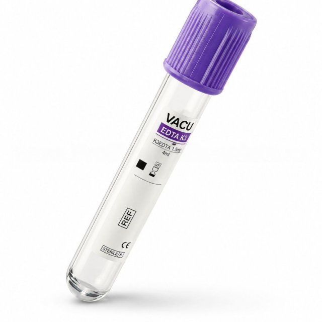 13005 - Eprubeta tip Vacutest Kima- hematologie K3 EDTA 2 ml (13x75 mm)